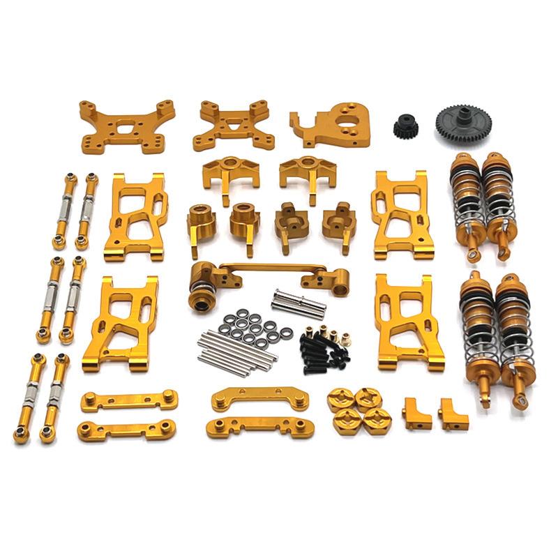Upgraded Metal Upgrade Parts for WLtoys 124007 124017 124019 144001 144002 144010 RIARLO XDKJ-001 XDKJ-006 AM-X12 RC Car