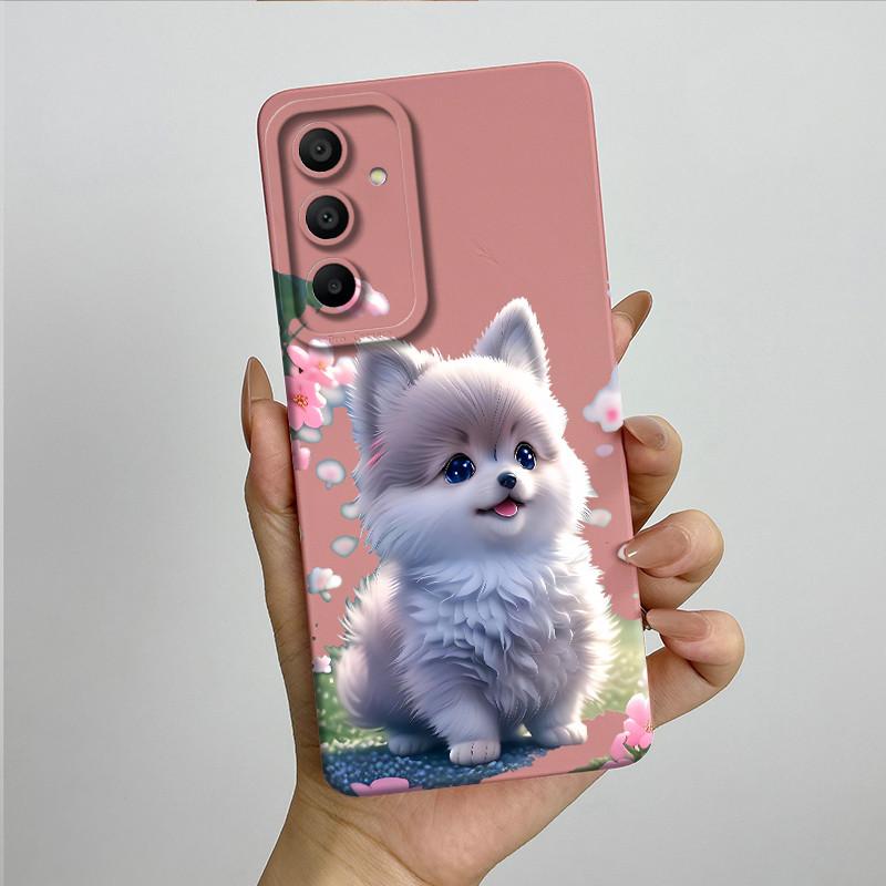 Sweet Soft Phone Case for Samsung Galaxy A15 A155 A156 4G 5G Fashion Cool Painted Cases Protection Back Cover Accessories Casing