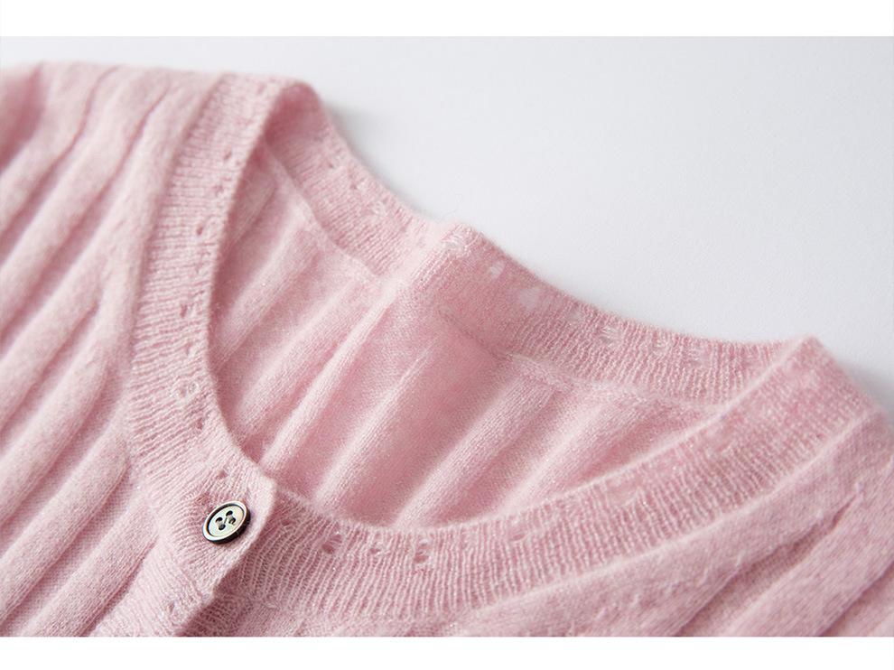 Women's 100% Pure Cashmere Slimming Pullover Knit Sweater - New Autumn Collection