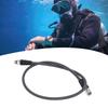 High Pressure Diving Hose, Carbon Fiber Fabric, Professional 360 Degree, Lightweight and Durable, for Professional Use Underwater