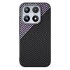 ABEEL For Xiaomi 17 Magnetic Case Carbon Fiber Texture TPU PC PU Phone Back Cover