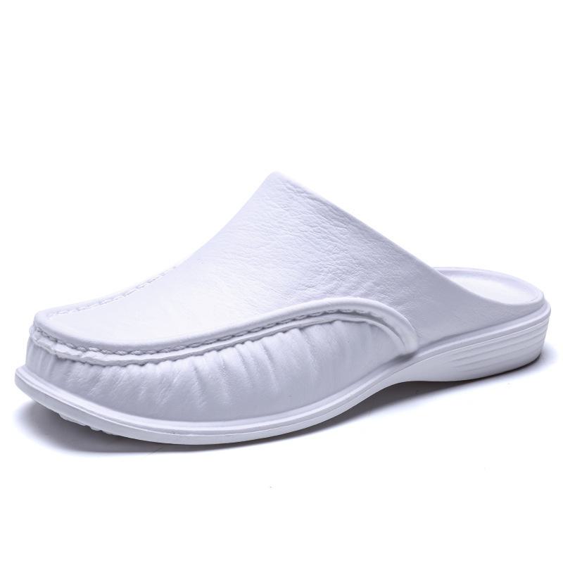 2020 Summer Korean Beach Sandals Men's Fashion Casual Baotou Sandals Large Size, Perfect for Indoor and Outdoor.