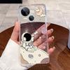 Casing For Tecno Spark 10 5G KI8 Case Aesthetic Cute Cat Fashion Transparent Silicone Cover For Tecno Spark 10 5G Phone Case K18