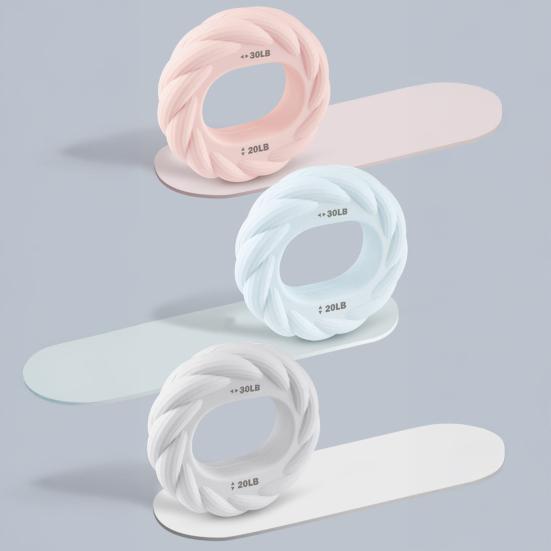 Silicone Grip Strengthener Hand Grip Exerciser Compact Design Portable Ergonomic Grip Strength Trainer Effective Forearm Strengthener