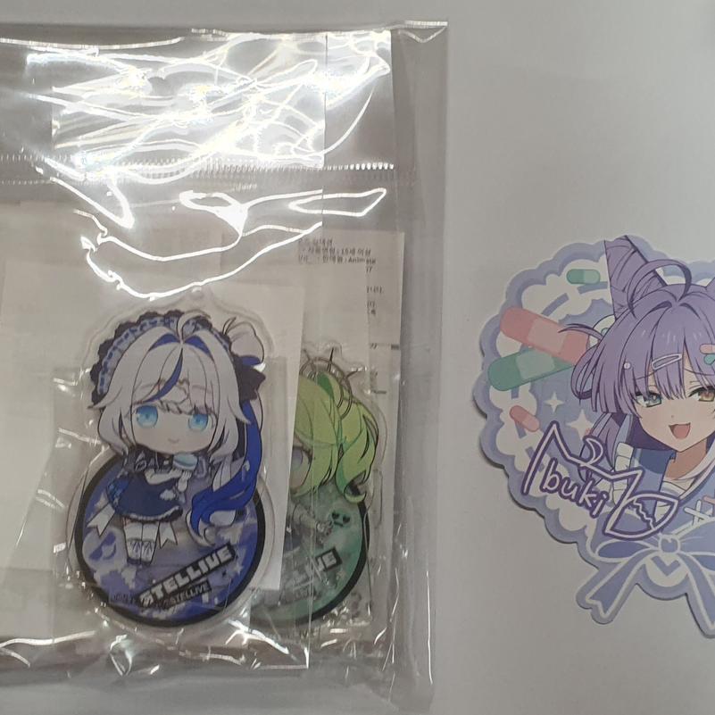 Stellive Animate Cliché Dream Fair Mini Acrylic Stand Key Holder Set