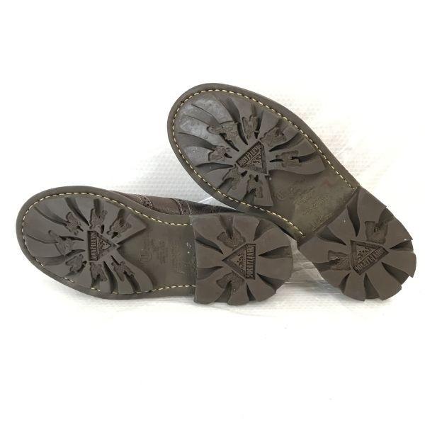 Made in Poland Vintage JOHN FLUEVOG Leather Goodyear Welt Wingtip 8 / 26.5cm / Brown Dress Shoes(USED)