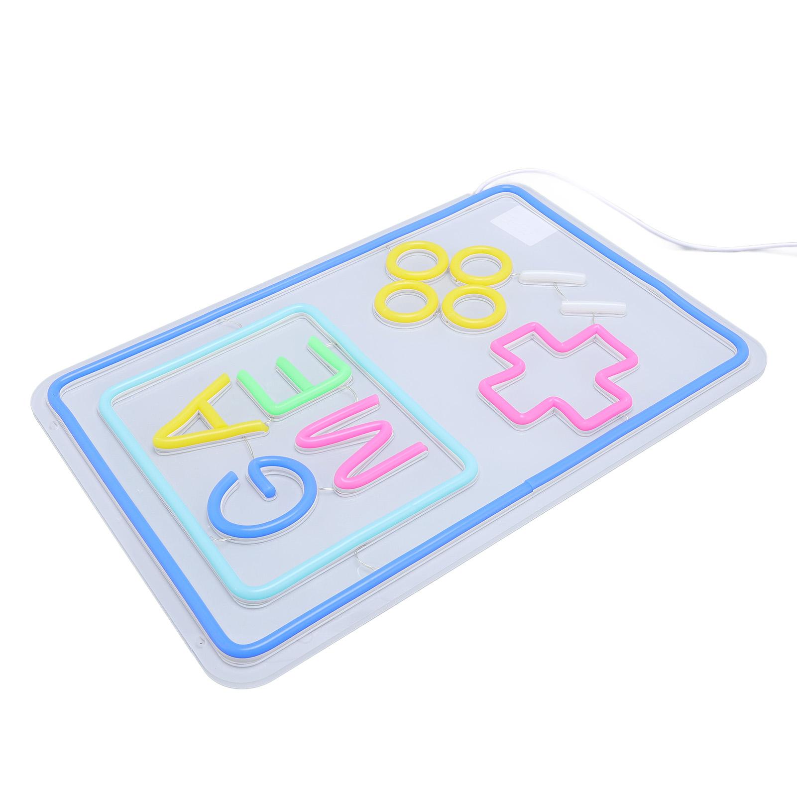 

Game Neon Sign, Led Neon Gaming Signs for Boys Room, Dimmable Led Game Neon Sign USB Handheld Game Console Neon Sign, Bedroom Home Bar Gaming Dec