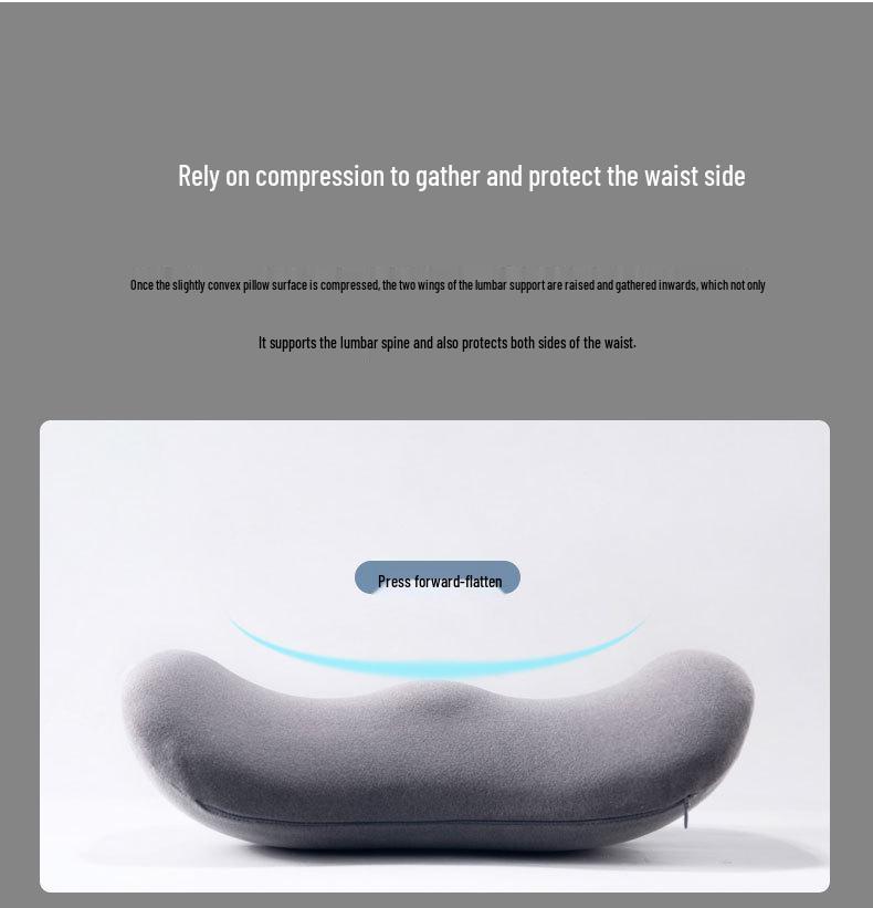 Car Cushion Lumbar Support Seat Back Pad Pillow
