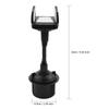 Universal Car Cup Holder Stand for Phone Adjustable Drink Bottle Holder Mount Support for Smartphone Mobile Phone