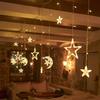 LED Star String Lights: Colorful Flashing Decorations for Bedroom, Party, and Atmosphere Enhancement.
