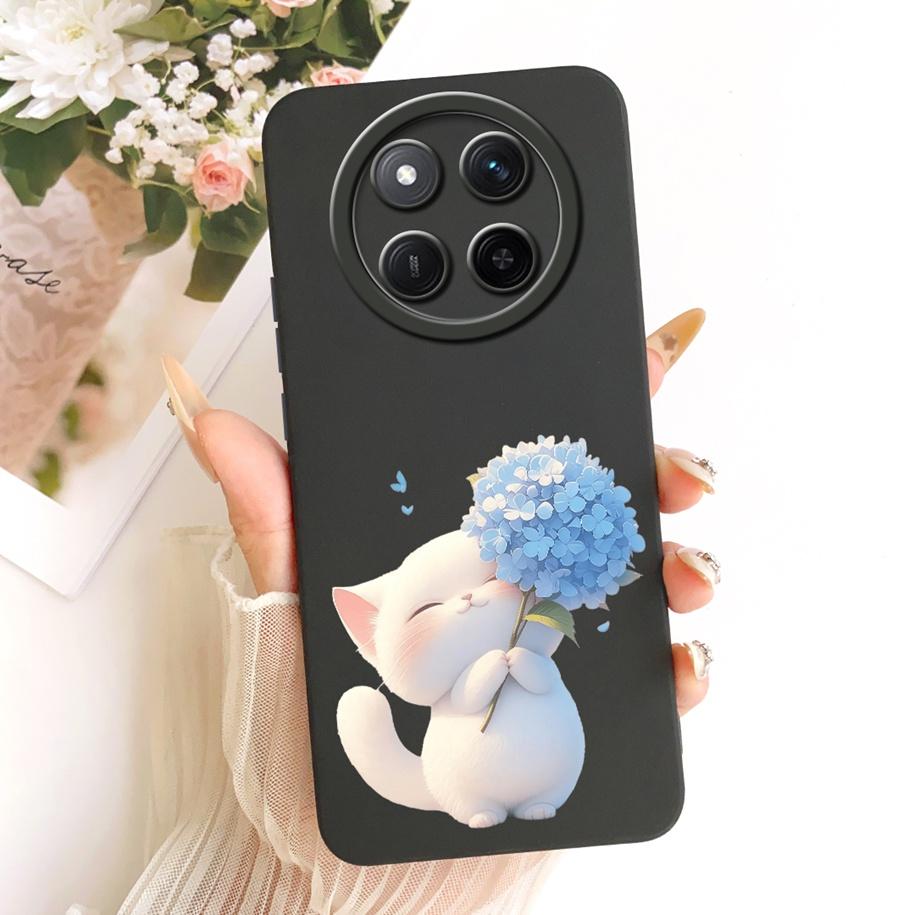 Case For Honor Magic 7 Lite Magic7 Lite 5G Phone Cases Cute Cartoon Painted Matte Silicone Soft Cover For Honor X9c Smart Fundas