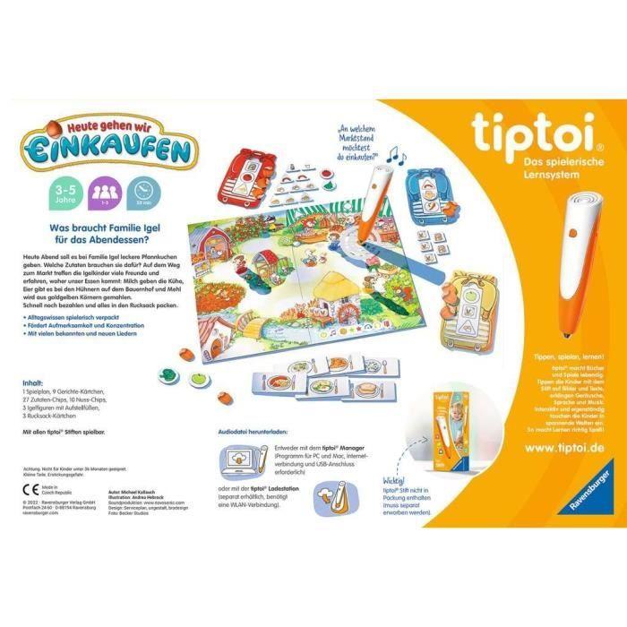 Jeu de société - tiptoi - tiptoi heute gehen wir einkaufen - éducatif - 1 à 3 joueurs - 3 ans et plus