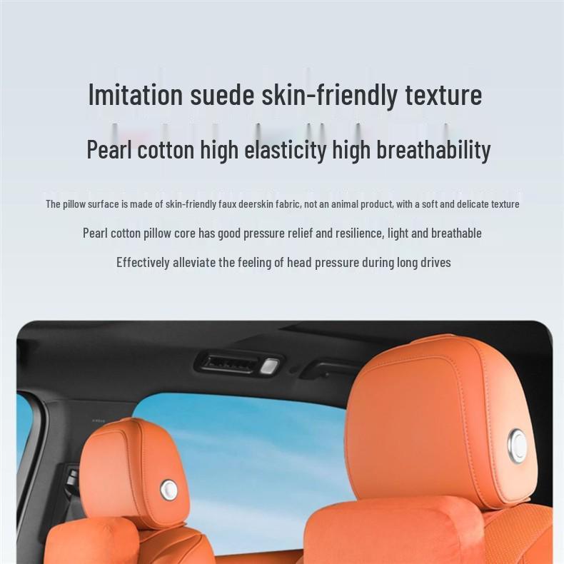 Car Comfort Headrest: Soft Neck Support Pillow for Ideal L9/L8/L7/L6/MEGA/ONE