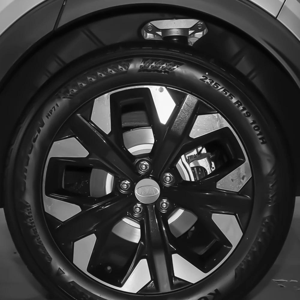 4 szt. 58 MM Kołpaki Piasty Koła Samochodowego Pokrywa Środkowa Akcesoria Do Pokrywy Felgi Dla KIA K3 K5 Picanto Optima Sorento Rio Sportage Ceed 3 4