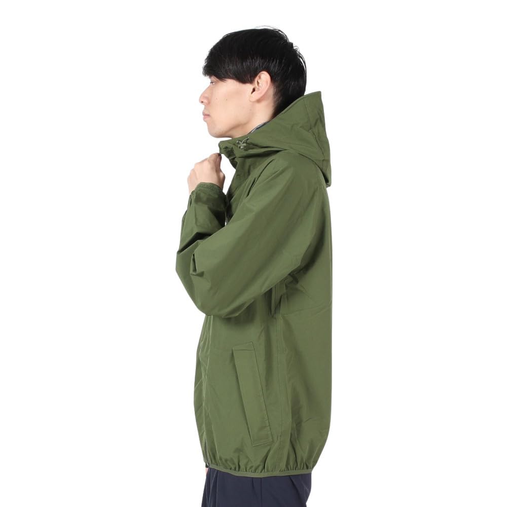 Rainwear Stretch Rain Jacket Olive Green L [The Roots]