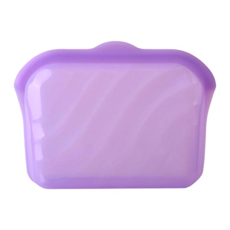 Durable Silicone Food Containers For Meal Preps Freezer Microwave Safe Lunch Bags Kitchen Essential