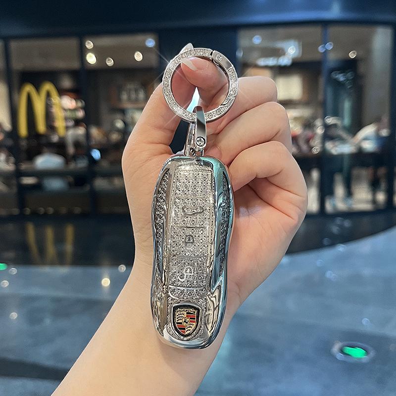 Univerzální pouzdro na klíče Porsche pro Macan, 718, Cayenne, Panamera, 911, Taycan - Unisex design