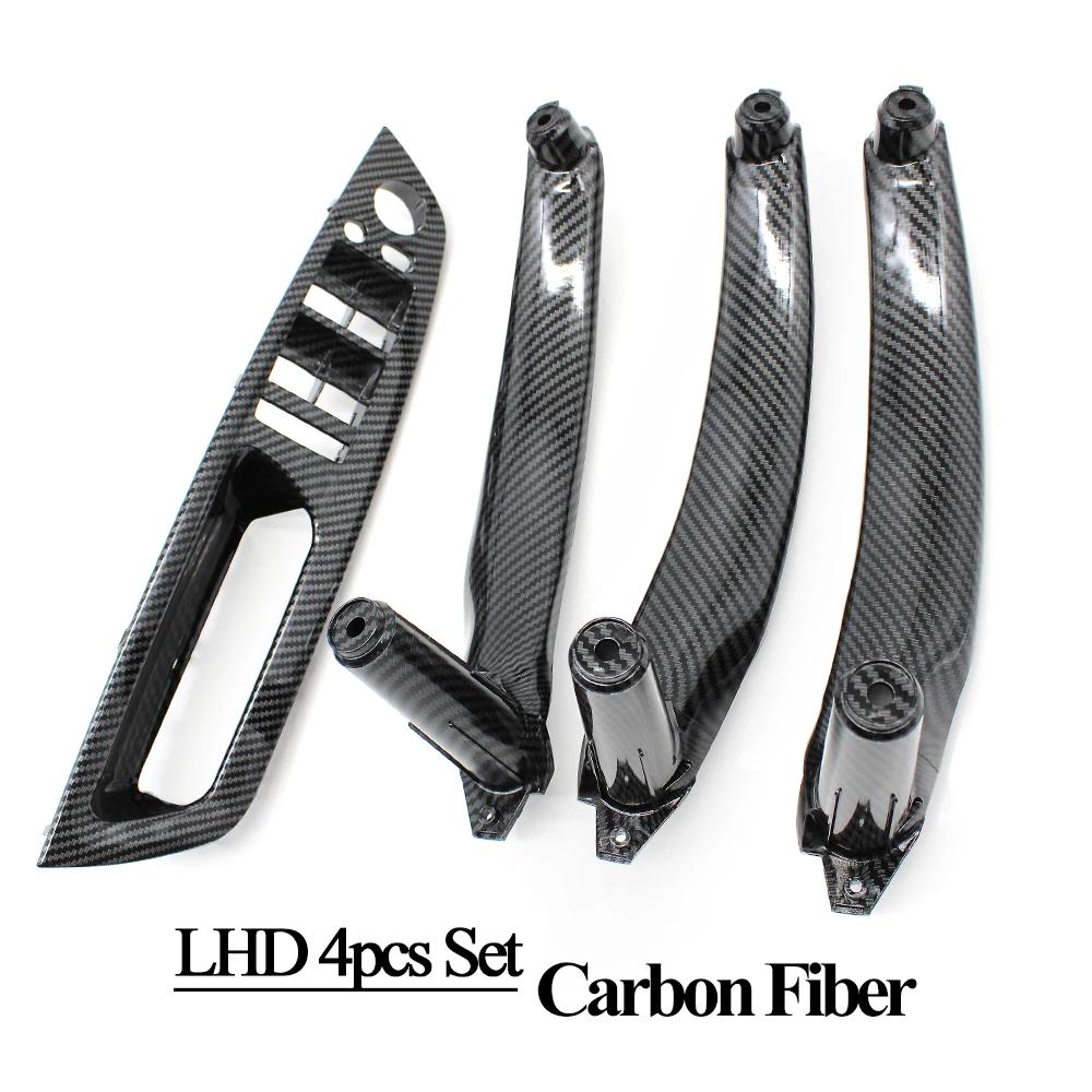 For BMW X5 X6 E70 E71 E72 2007-2014 LHD RHD Car Interior Door Handle Inner Panel Pull Trim Armrest Panel Cover Replacement