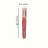 Gloss Labial Jelly Espelhado à Prova d'Água 6 Cores Brilho Labial Água-Luz Longa Duração Hidratante Brilhante Vermelho Tonalizante Lábios Maquiagem Cosméticos