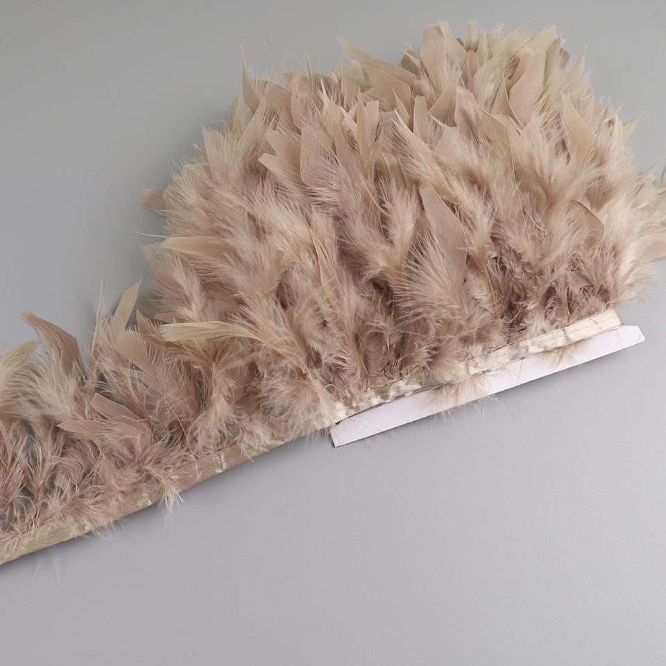 Feather10-15cm Marabou Feathers Trim DIY Wedding Turkey Feather Ribbon Crafts Sewing Clothing Party Plume Handmade Home Decor