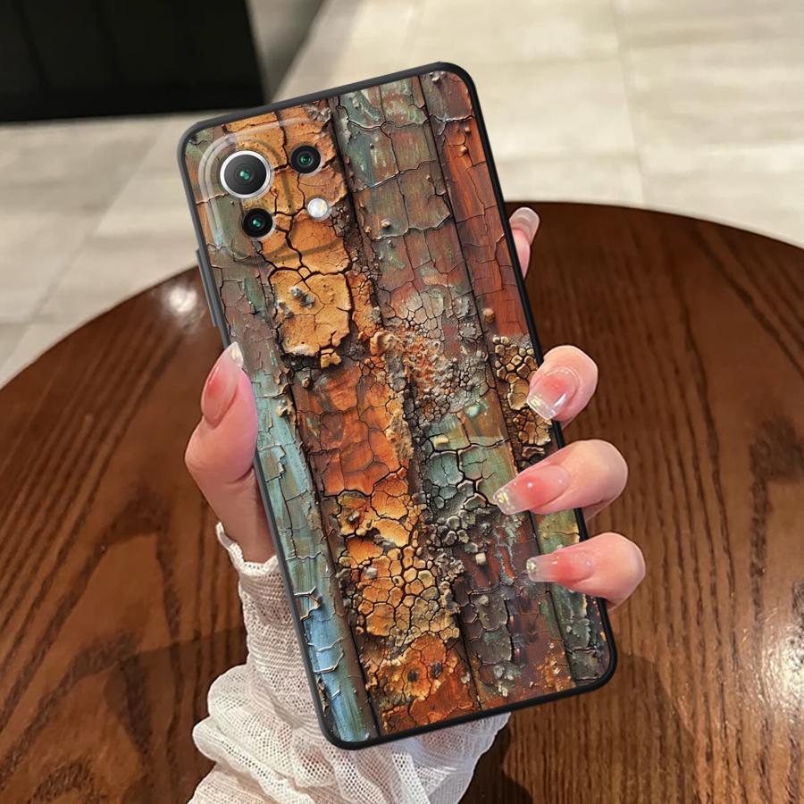 Retro Rust Case for Xiaomi Mi 12X 12 11 13 Lite 12T Pro 14 11T 10T Funda Phone Cover