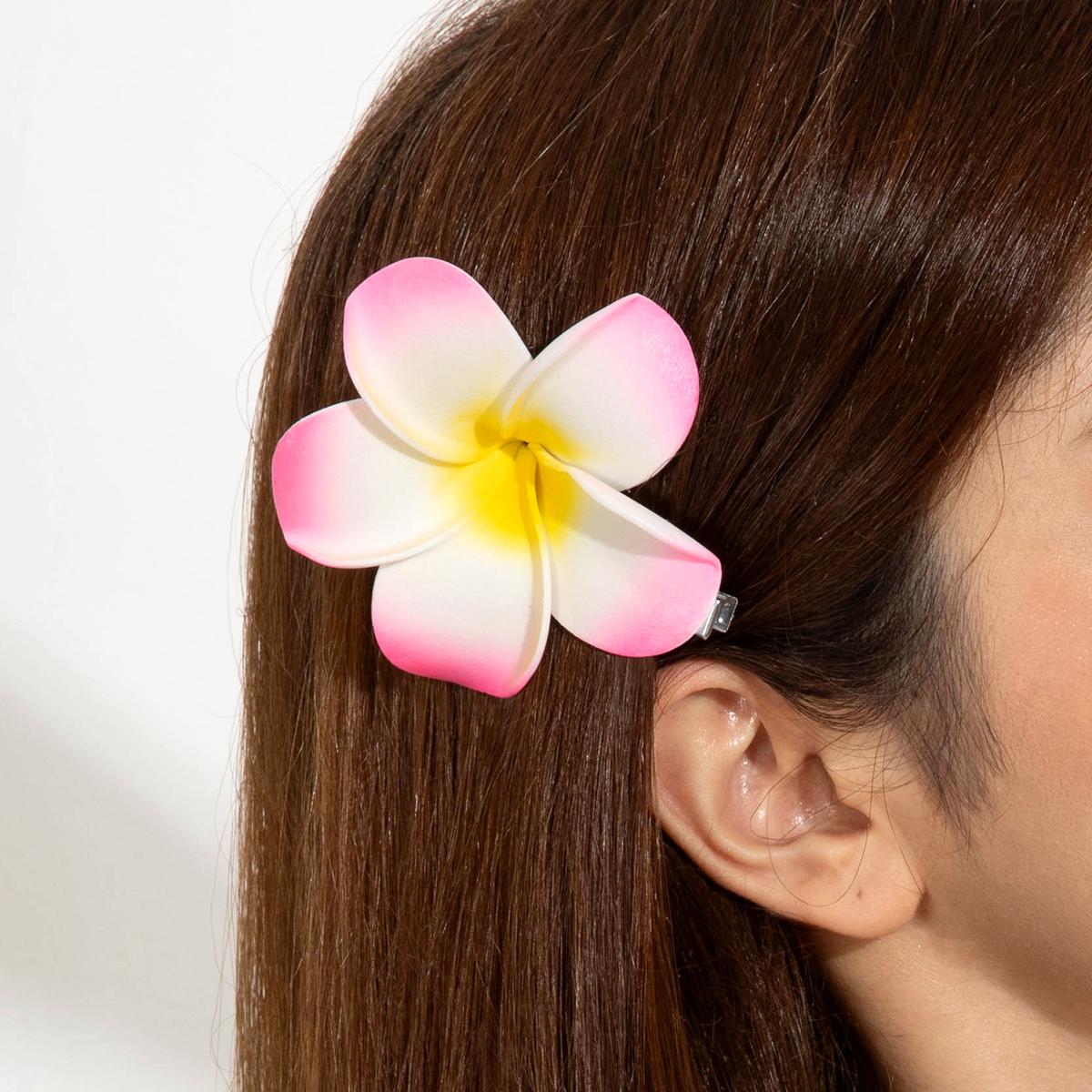 

Трансграничная мода, ткань с рисунком «сладкий яичный цветок», заколка для волос с имитацией цветка, женские украшения, сочетание для путешествий и вечеринок, европейский и американский