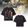 2026 New Attack On Titan Mens and Womens TShirts  Japanese Anime TShirts  SpringSummer New Design  Basic Style
