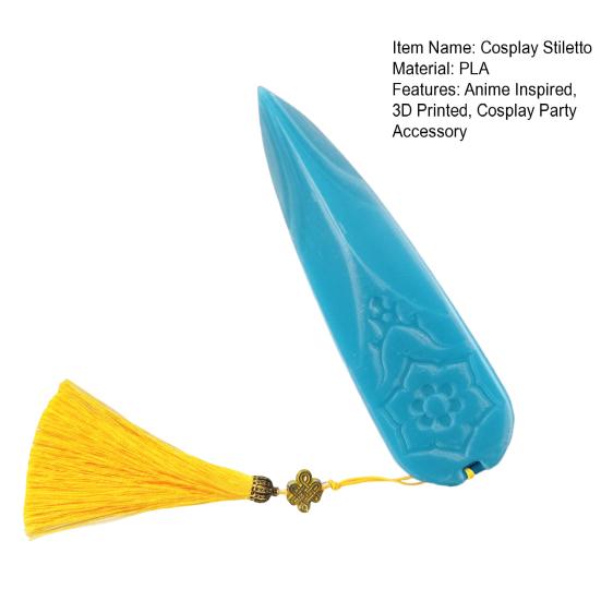 Yousheng Kpop Hunter Cosplay Stiletto Prop Halloween Kostuumfeest 3D Geprint Anime Geïnspireerd Jagerswap Rolspel Accessoire