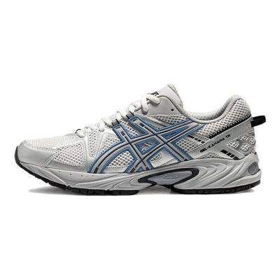 Gel-Kahana Tr בד נוח עור סינתטי נעלי ריצה נמוכות גברים נעלי ספורט אפור לבן כחול 1203A390-020