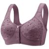 Women Wirefree Tank Style Bras Front Closure Bralette Female Confortable Breathable Underwear Large Bust Cup Underwear L-5XL