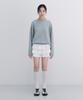 Lora Lora Nubasic Frill Mini Skirt White