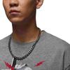 Jordan Round Neck Fashion Versatile Short Sleeve T-Shirt Men Tops Carbon-Gray Black HJ2930-091