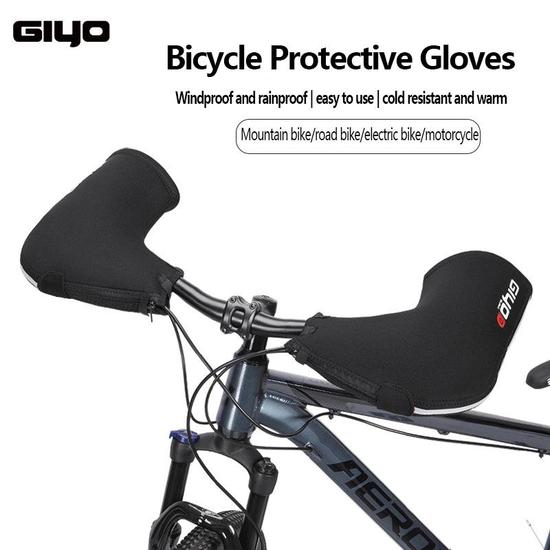 GIYO Winter Warm Radfahren Handschuh Mnner Frauen Wind Wasserdichte Lenker  Fustlinge MTB Rennrad Bar Handschuhe Mitts Fr Fahrrad Sicherheit  zu  niedrigen Preisen im Onlineshop Joom kaufen