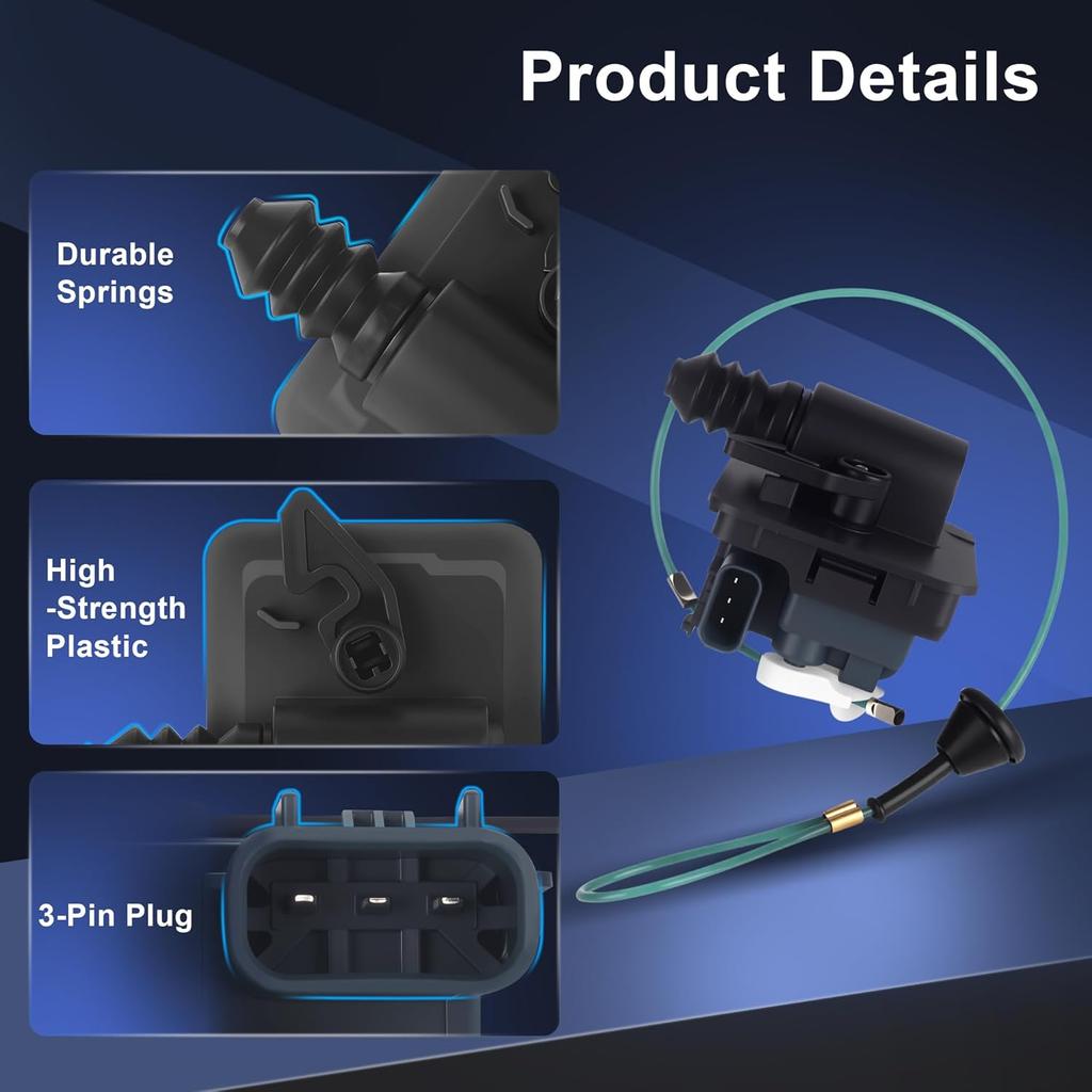 74700-TBA-A02 Fuel Door Actuator Gas Tank Lock Assembly For Honda Civic 2016-, Fuel Door Lock Actuator Replaces# 74700TBAA02