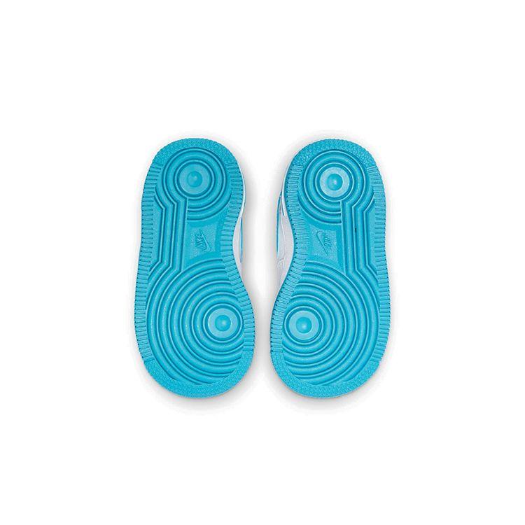 Nike Space Jam x Air Force 1 06 TD Hare Buty Niemowlęce Białe Jasnoniebiesko-Fury DM3356-100