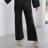 Women's Fashion and Versatile High-waisted Slimming Loose and Straight Wide-leg Casual Trousers
