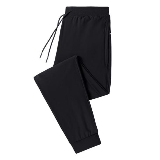 Men Autumn Drawstring Thick Warm Pants Camouflage Ankle Tied Sweatpants Trousers