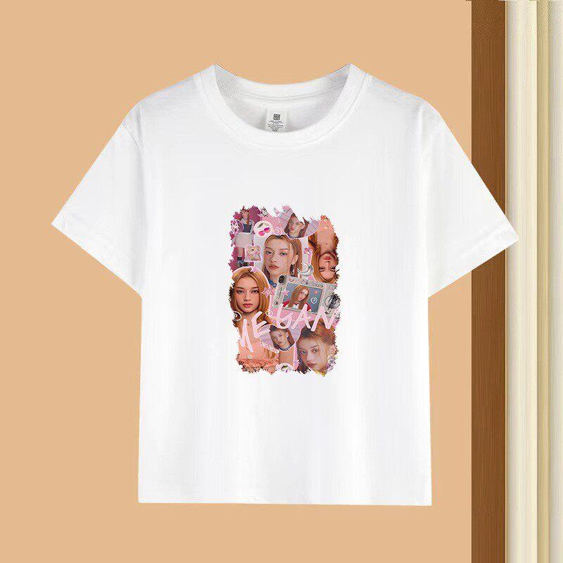 Children's T-shirt Summer Top with Short Sleeves, Suitable for Toddlers to Wear.