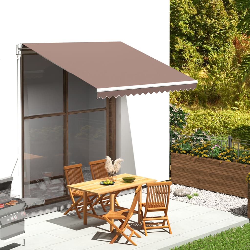 Brown Awning Fabric 3x2.5 m