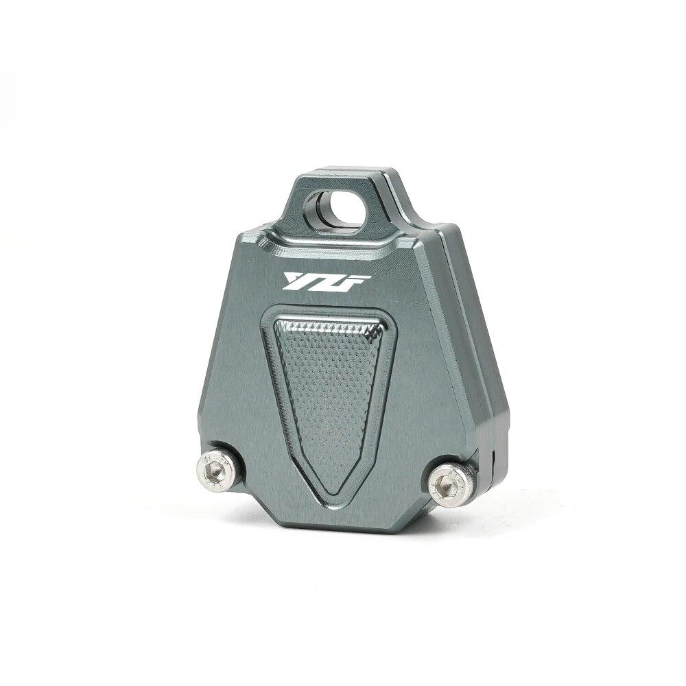 

Для YZF R1 R3 R6 YZFR1 YZFR3 YZFR6 алюминиевый сплав чехол для ключей мотоцикла защитный чехол аксессуары серый