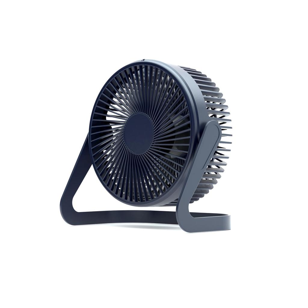 Compact 5-Inch USB Desktop Fan - Silent Mini Electric Fan for Office or Dormitory Use