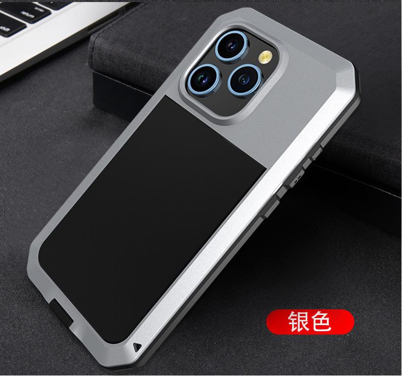Iphone15 Mobile Phone Case 14pro Anti-drop Protective Case 15pm Protective Case Silicone