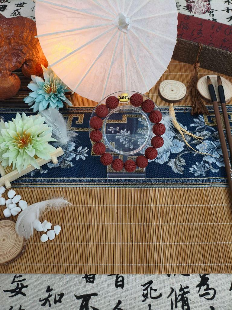 Custom Osmanthus Scented Herbal Incense Bracelet - Traditional Handmade Chinese Prayer Beads