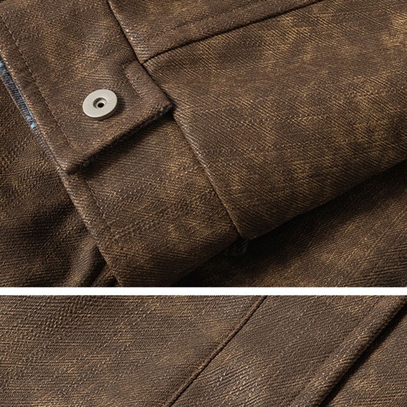 Foreign Trade Export Overplus Order Men's Denim coat Spring and Autumn Loose Casual All-matching Jacket Top Men's Fashion Brand