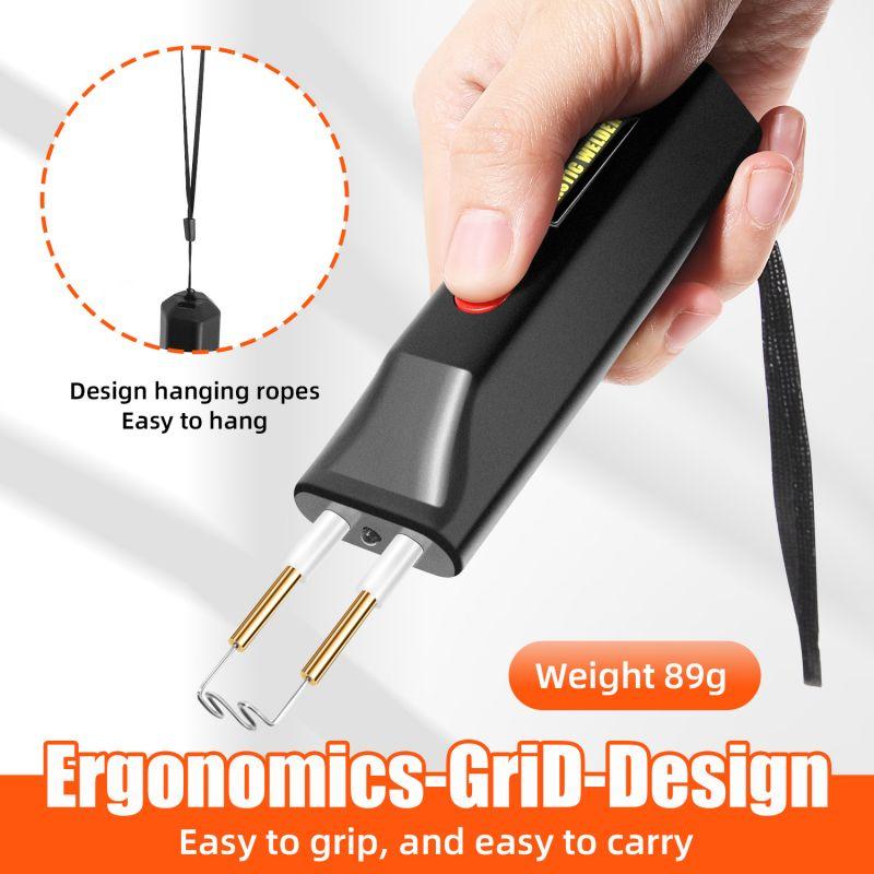 Svařovací sada 2 v 1 100W Přenosný MINI Horký plast Nástroj na opravu prasklin Oprava nárazníku automobilu 200 Svařovacích hřebíků