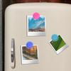 1 Set Whiteboard Magnet Round Fridge Magnets Colorful Durable DIY Board Magnets for Home Office School