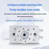 MSQB Series Rotary Actuator: 0-180° Adjustable Angle with Multiple Mounting Holes and Buffering