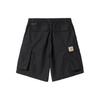 Carhartt WIP SS24 Grayson Loose Fit Low Waist Adjustable Cargo Shorts Unisex shorts Black A241010-89-XX