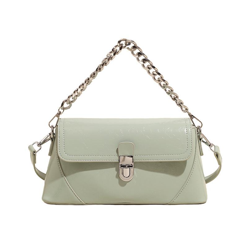 

Популярная в этом году женская сумка высокого класса 2025 новая простая повседневная сумка-цепочка на плечо через плечо маленькая квадратная сумка