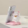 Cute Fortune Cat Cell Phone Holder Bracket Cartoon Cute Cell Phone Holder Creative Cute style small animal